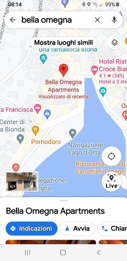 Bella Omegna Apartments エクステリア 写真